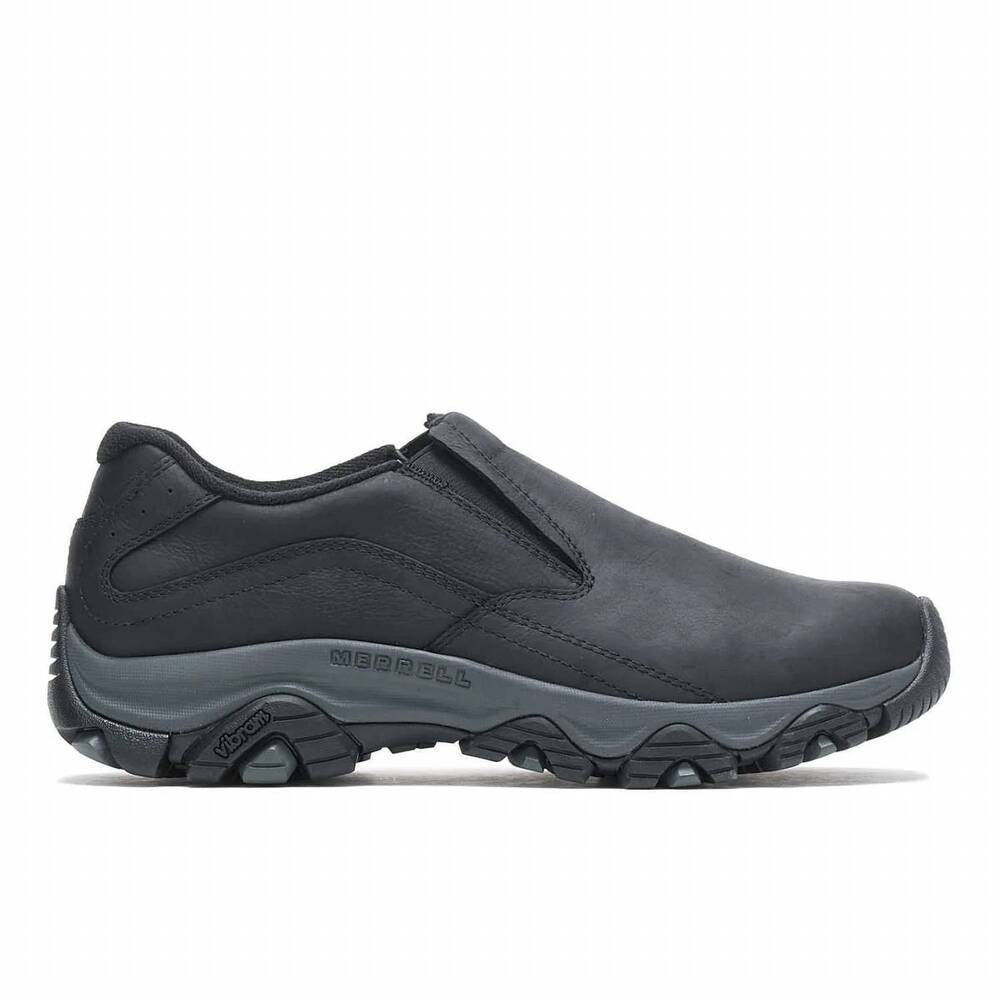 NEW MERRELL men's moab adventure 3 moccasin shoes in black